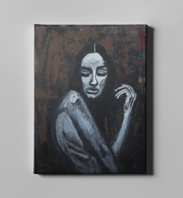"Mi Soledad", Pintura por Parisa Maghan